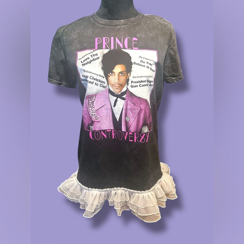 Prince upcycled top size Medium